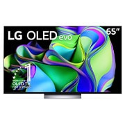 LG Televisor LG 65" OLED  evo| 4K | Procesador AI α9 | Smart TV| Dolby Vision y Dolby Atmos |Incluye Magic remote, OLED65C3PSA