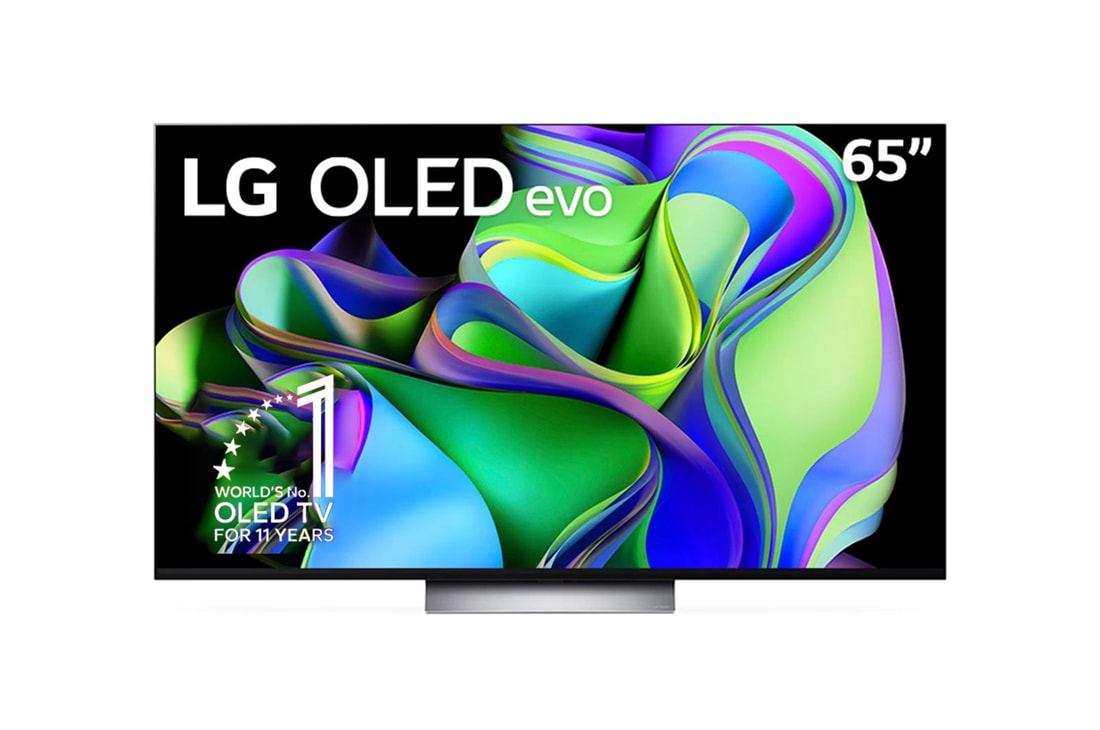 LG Televisor LG 65" OLED  evo| 4K | Procesador AI α9 | Smart TV| Dolby Vision y Dolby Atmos |Incluye Magic remote, OLED65C3PSA