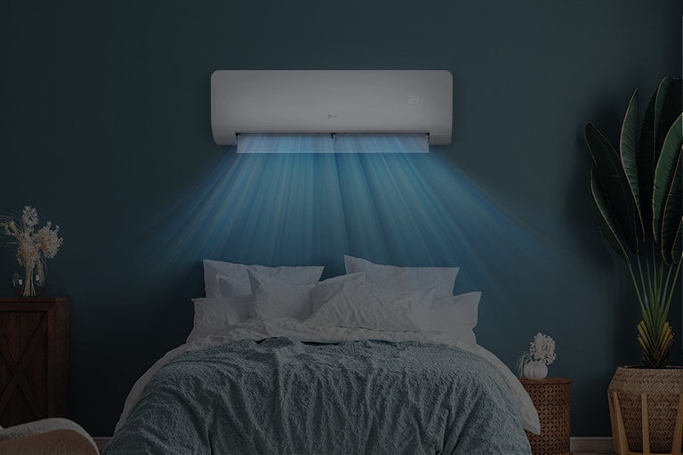 Enjoy a deep sleep without a bothersome A/C light. 