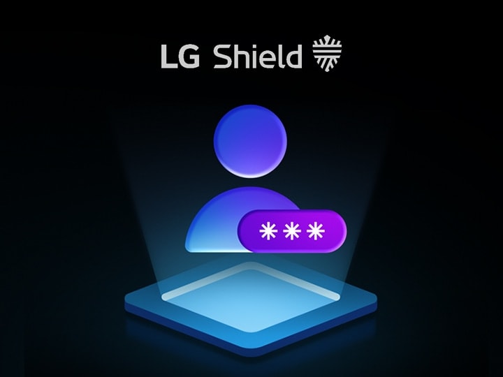 Ikona osoby s cenzurovaným heslem ve tvaru hvězdiček, která znázorňuje soukromí.