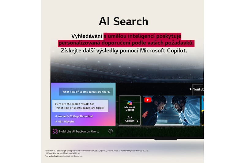 Dálkový ovladač LG AI Magic Remote