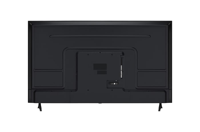 Zadní pohled na LG UHD UA73 TV.