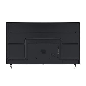 Zadní pohled na LG UHD UA74 TV.