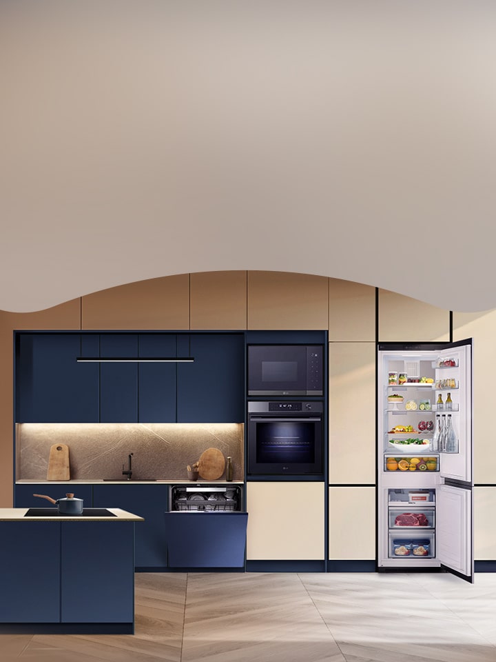 Stylová kuchyně začíná s LG vestavnými spotřebiči