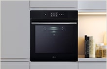 LG Oven installed.