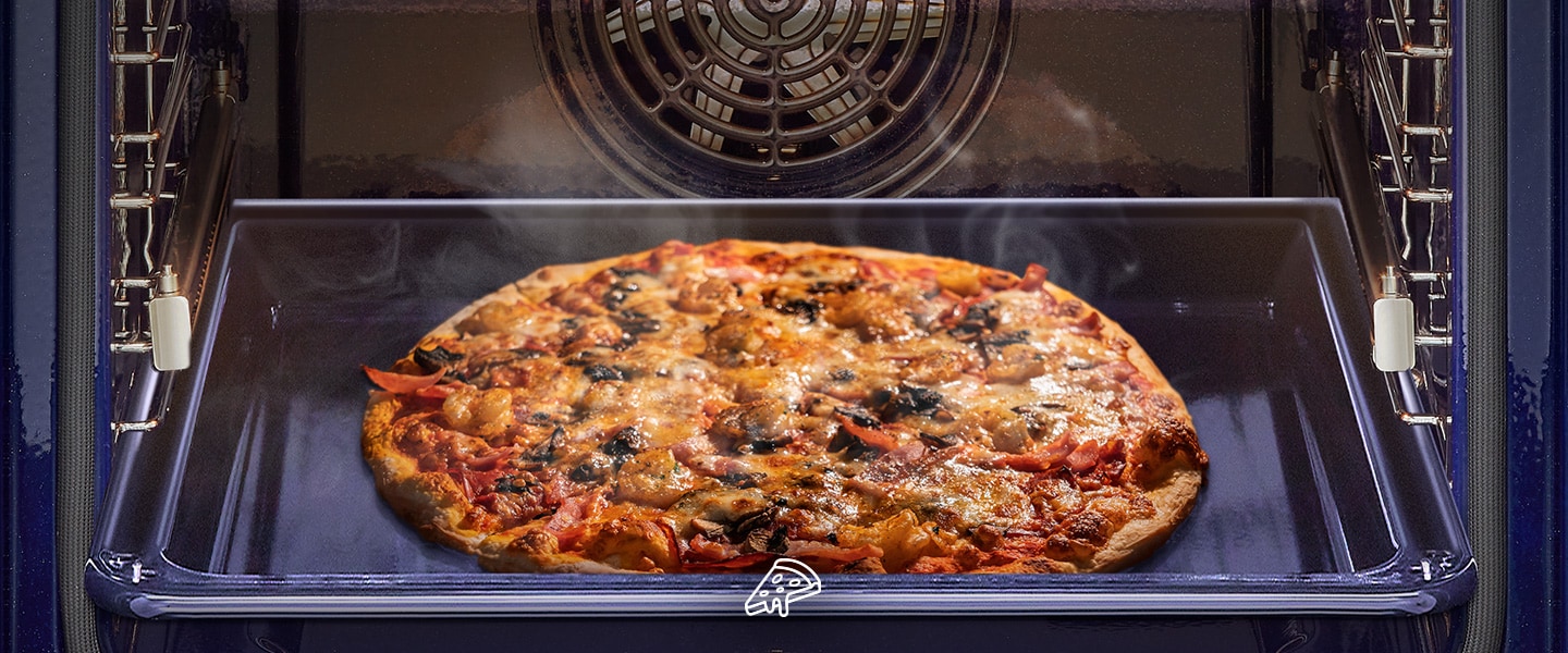Obrázek pizzy pečené v troubě.