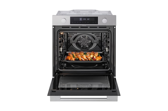 front view of lg WS5D7210S with food
