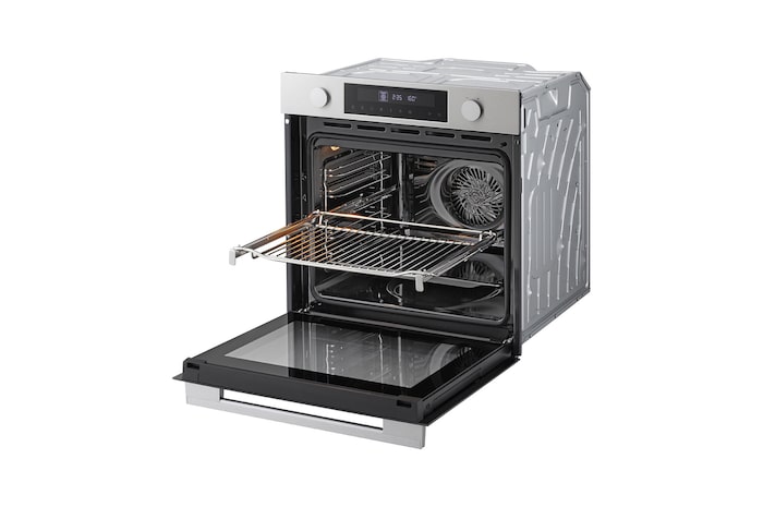 leftside view of lg WS5D7210S with rack