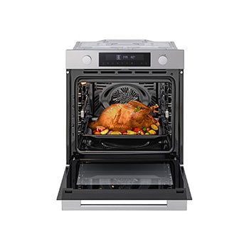 front view of lg WS5D7210S with food