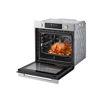 leftside view of lg WS5D7210S with food