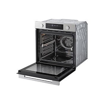 leftside view of lg WS5D7210S with without rack