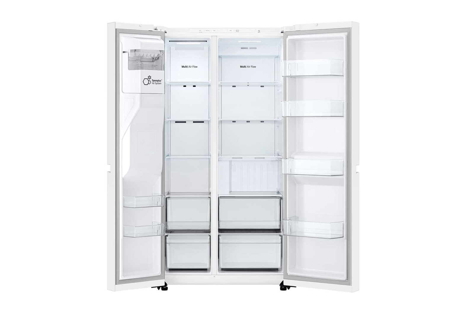 Front door open without food