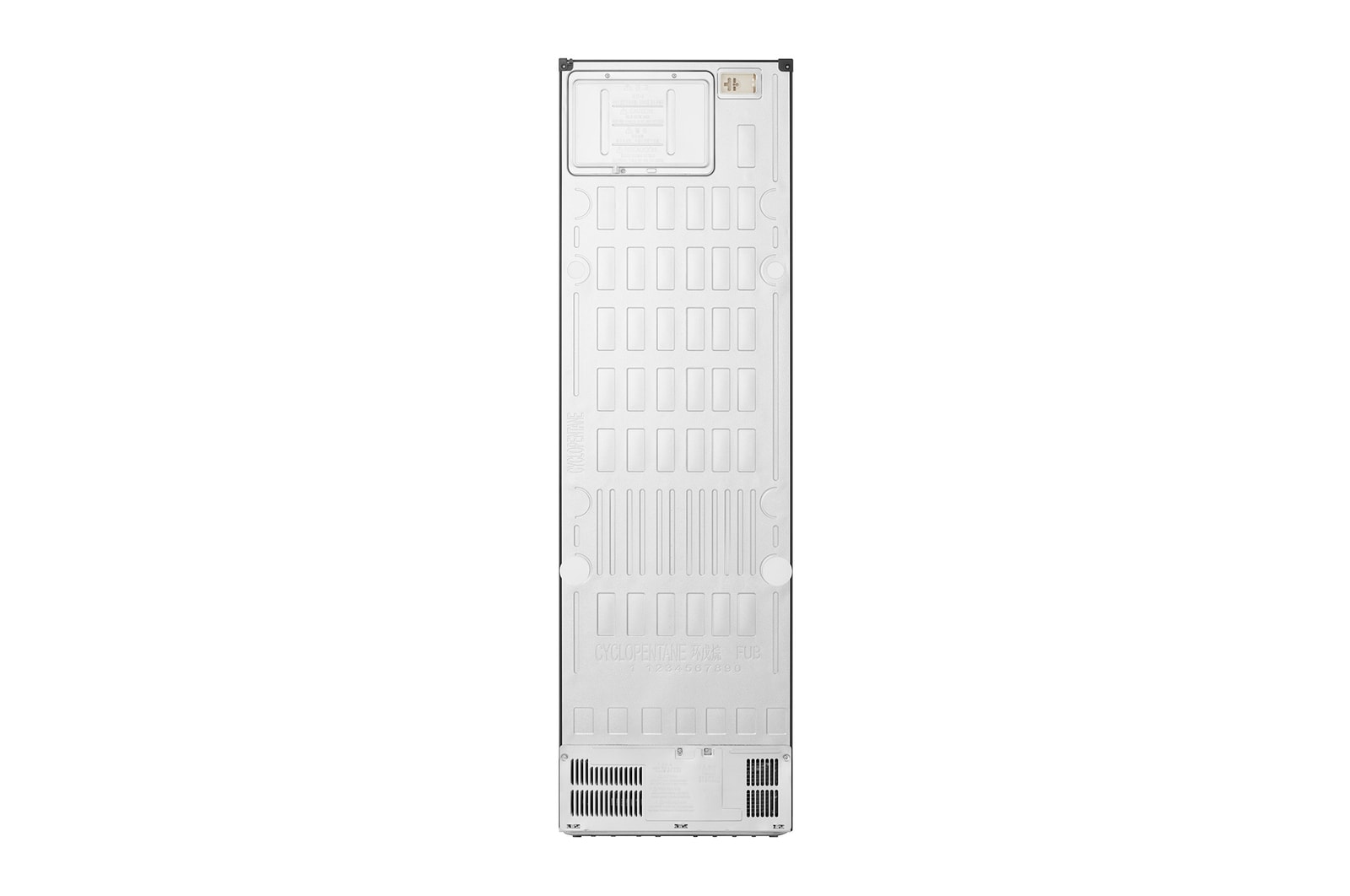 Rozměry a instalace spodní mrazničky LG (gbbs726cpy)