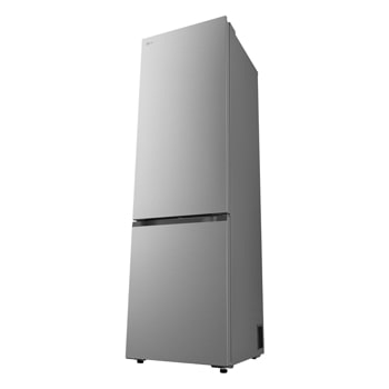 Čelní pohled na spodní mrazničku LG () s vyobrazením designu exteriéru