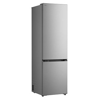 Čelní pohled na spodní mrazničku LG (gbbs726cpy) s vyobrazením designu exteriéru