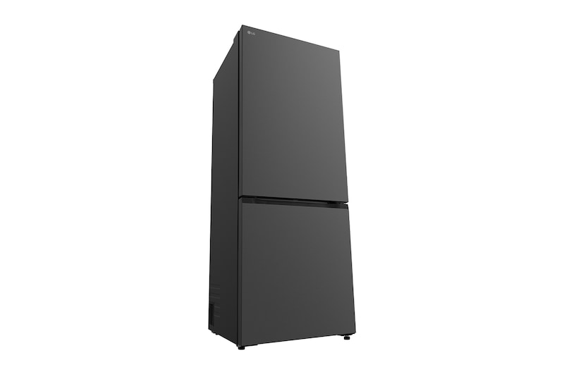 LG fridge freezer (GBBW726AEV) front view showing DoorCooling+™ vent