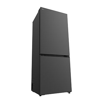 LG fridge freezer (GBBW726AEV) front view showing DoorCooling+™ vent