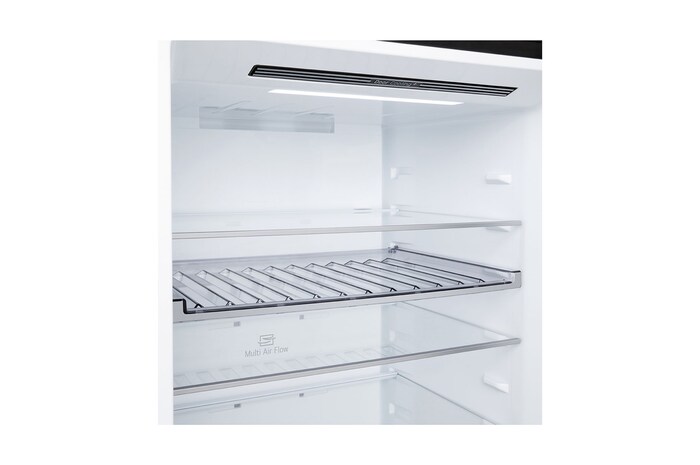 LG Kombinovaná 70cm chladnička LG | C | 465 l | Smart Invertorový kompresor | Černá/šedá, GBBW322CEV