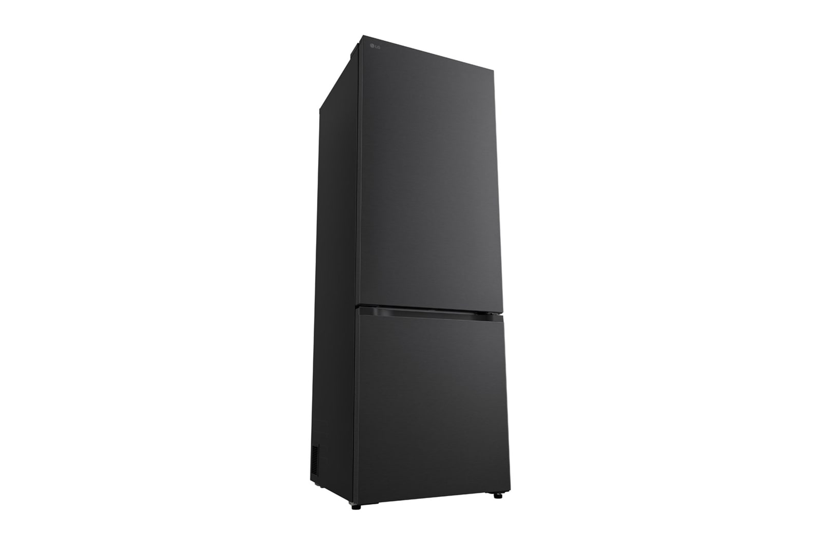 Lower view of LG fridge freezer (GBBW726AEV)