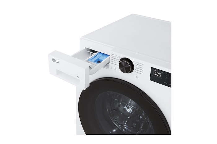 Right side view with door open