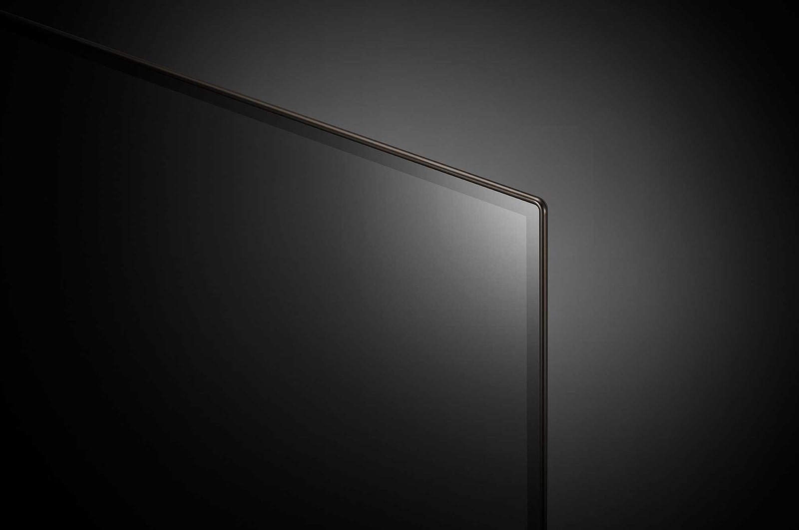 Rear view of LG OLED evo TV, OLED C4