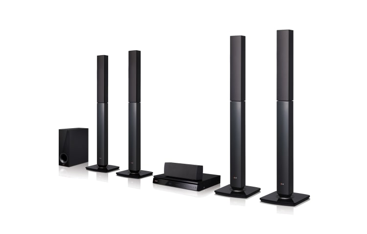 LG Blu-ray systém domácího kina, hudební výkon 1000W, trojrozměrný zážitek, BH6540T