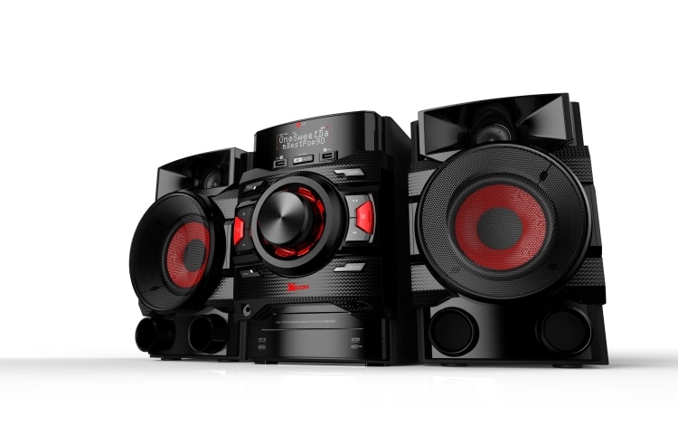 LG Mini systém s CD přehrávačem 220W, duální USB, Portable In, Micro USB, CM4340
