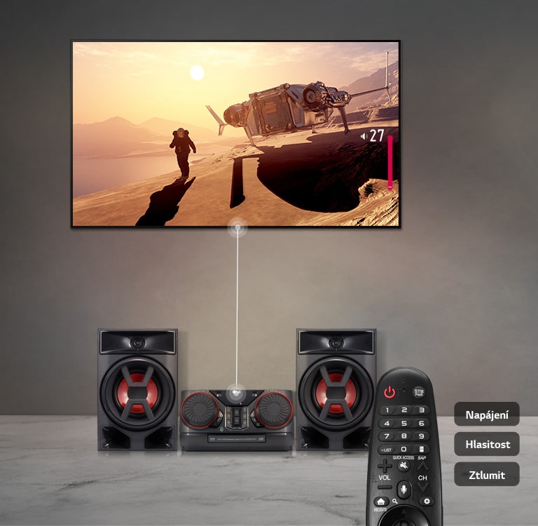 Synchronizace zvuku TV <br>1