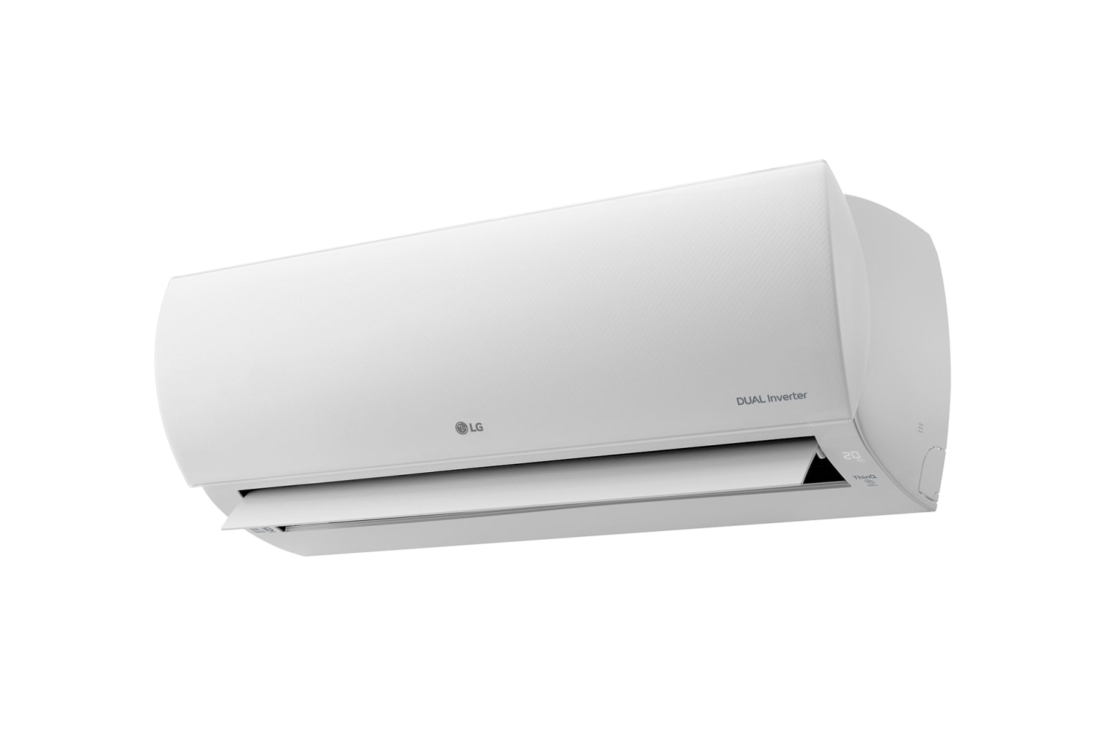 LG Dualcool Prestige s vysokou energetickou účinností a trojitou filtrací vzduchu, inventor 3,5 kW, F12MT