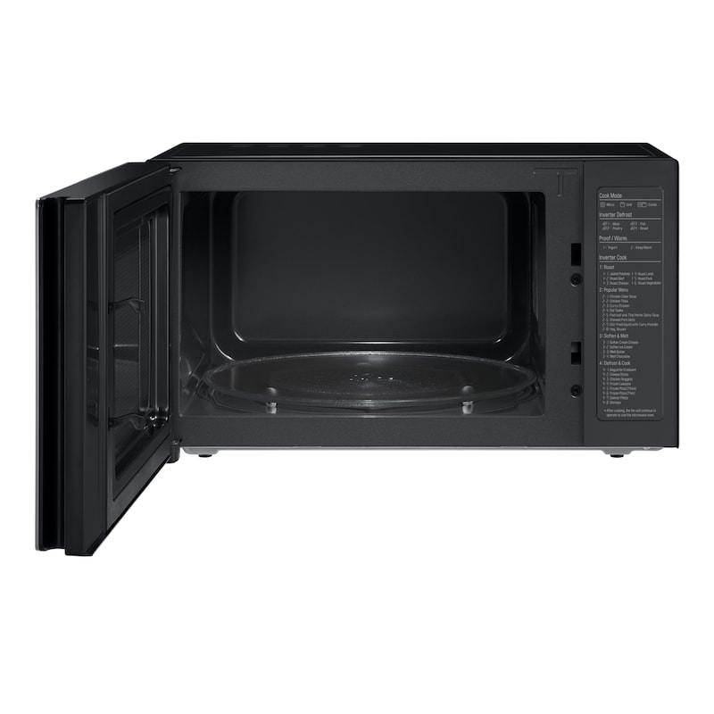 LG Mikrovlnná trouba s grilem | 25 l | Smart Inverter | EasyClean™|Nerez a kouřové sklo, MH6565DPR