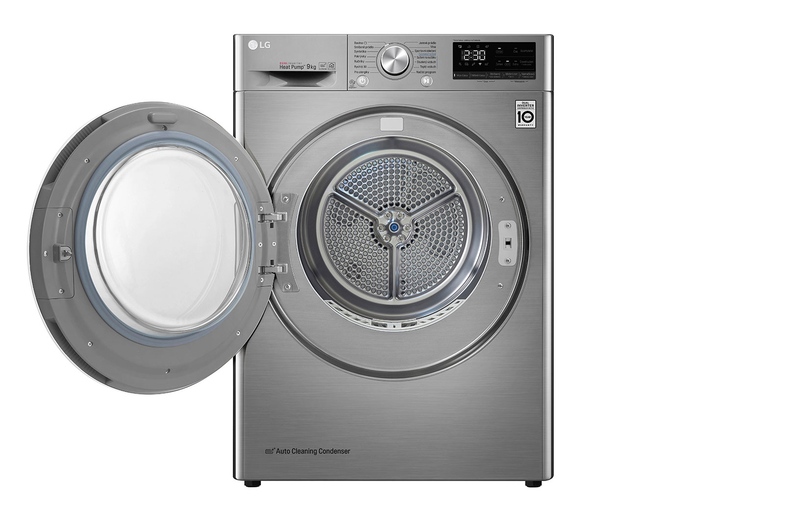LG BALÍČEK BLACK | Pračka F4WV909P2TE.ASSQWCZ + Sušička RC91V9EV2Q.ASSQKCZ + Výsuvný mezikus + Chladnička GBB72MCUGN.AMCQEUR, BLACK5