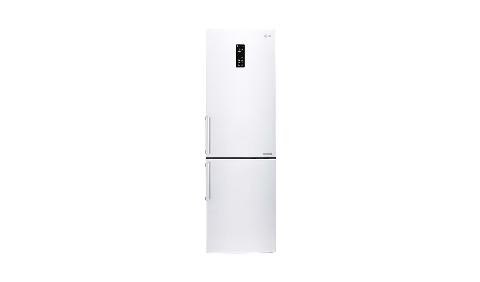 LG Hrubý objem 348 l | 259 kWh/rok | LG Lineární invertorový kompresor | LG Total No Frost | Multi-Air Flow™ | NatureFRESH | Vnější LED displej | Smart Diagnosis™, GBB59SWFZB