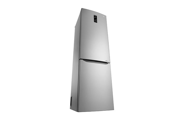 LG Hrubý objem 375 l | 178 kWh/rok | LG Lineární invertorový kompresor | LG Total No Frost | Multi-Air Flow™ | NatureFRESH | Vnější LED displej | Smart Diagnosis™, GBB60PZMFS