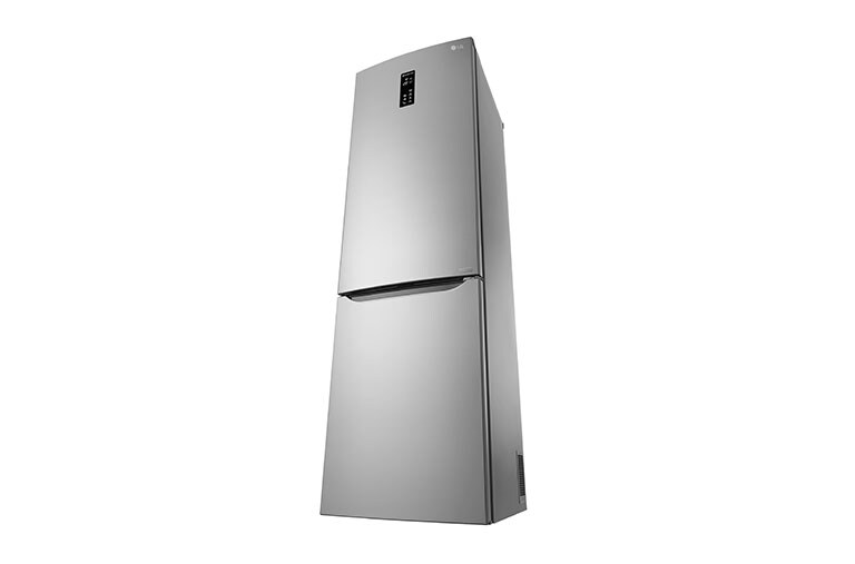 LG Hrubý objem 375 l | 178 kWh/rok | LG Lineární invertorový kompresor | LG Total No Frost | Multi-Air Flow™ | NatureFRESH | Vnější LED displej | Smart Diagnosis™, GBB60PZMFS
