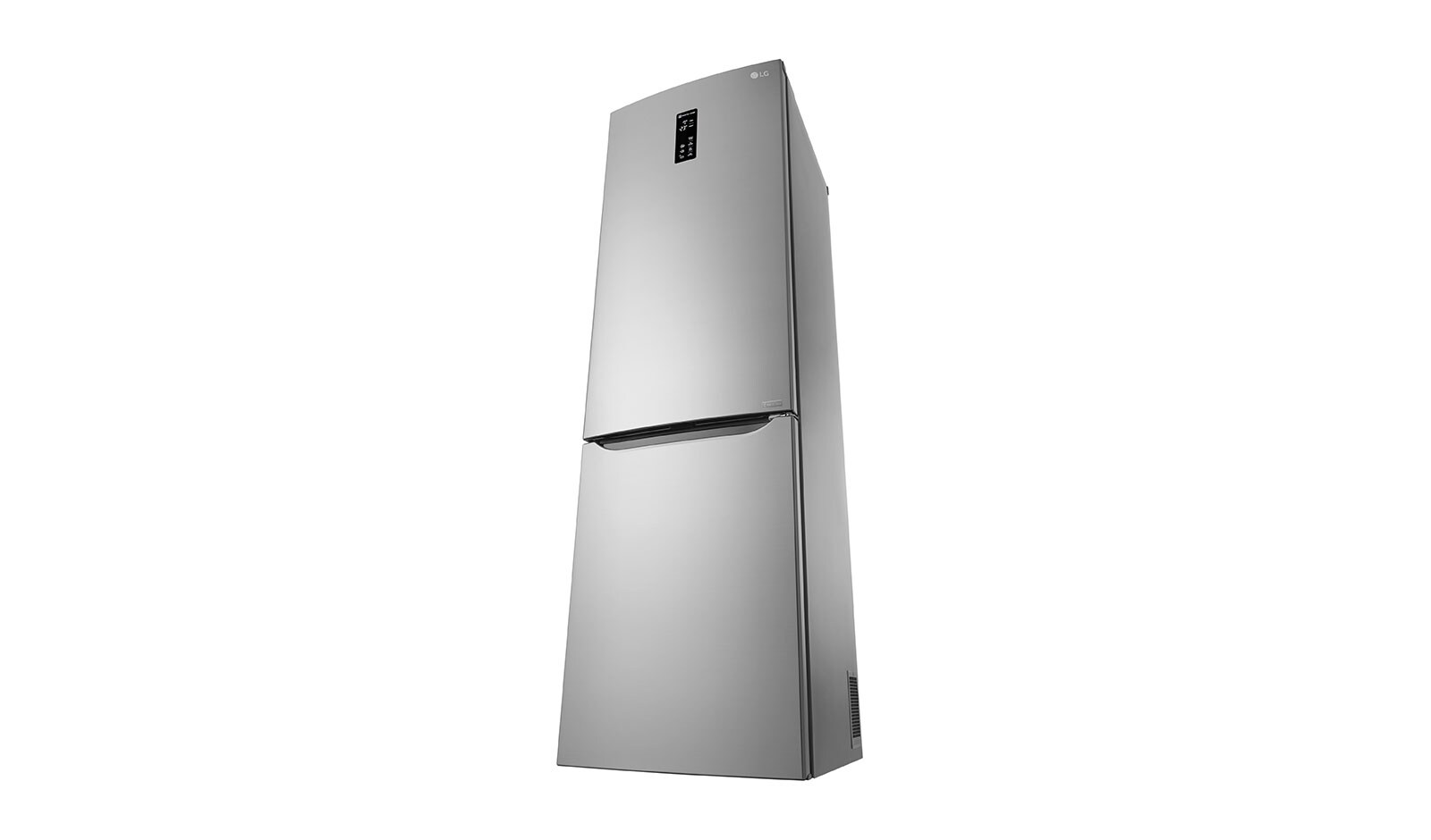 LG Hrubý objem 375 l | 178 kWh/rok | LG Lineární invertorový kompresor | LG Total No Frost | Multi-Air Flow™ | NatureFRESH | Vnější LED displej | Smart Diagnosis™, GBB60PZMFS