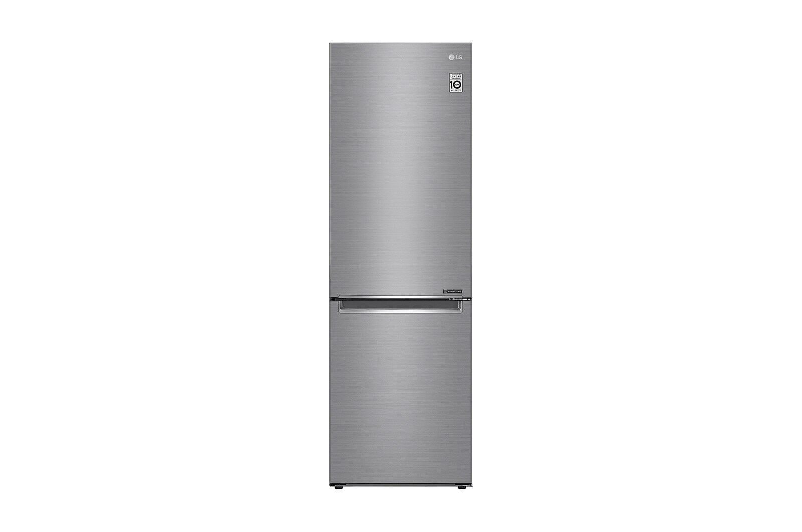 LG E | Hrubý objem 374 l | 254 kWh/rok | LG Lineární invertorový kompresor | LG Total No Frost | DoorCooling+™ | Vnitřní LED displej | Smart Diagnosis™, GBB61PZJZN