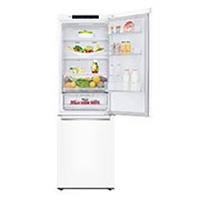 LG E | Hrubý objem 374 l | 255 kWh/rok | LG Lineární invertorový kompresor | LG Total No Frost | DoorCooling+™ | Vnitřní LED displej | Smart Diagnosis™, GBB61SWJZN