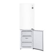 LG E | Hrubý objem 374 l | 255 kWh/rok | LG Lineární invertorový kompresor | LG Total No Frost | DoorCooling+™ | Vnitřní LED displej | Smart Diagnosis™, GBB61SWJZN