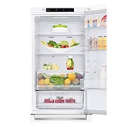 LG E | Hrubý objem 374 l | 255 kWh/rok | LG Lineární invertorový kompresor | LG Total No Frost | DoorCooling+™ | Vnitřní LED displej | Smart Diagnosis™, GBB61SWJZN