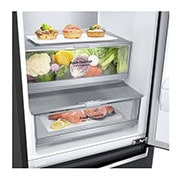 LG ﻿Kombinovaná chladnička LG | C | Lineární kompresor | DoorCooling+™, GBB72MCQCN