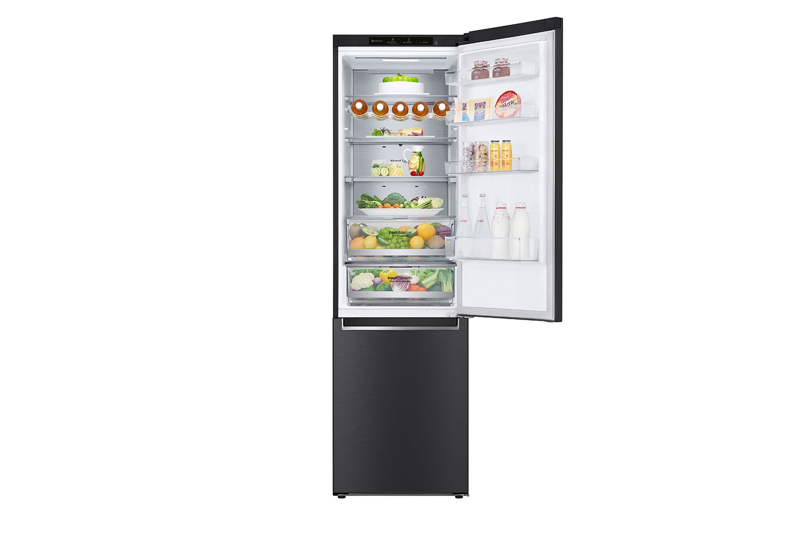 LG Kombinovaná chladnička LG | B | 384 l | Lineární kompresor | DoorCooling+™, GBB72MCVBN