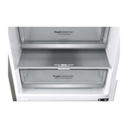 LG Kombinovaná chladnička | C (v rozsahu A až G) | Hrubý objem 419 l | 172 kWh/rok | LG Lineární kompresor | Multi Air Flow | LG ThinQ + WiFi | Door cooling | Metal Fresh, GBB72SAUCN