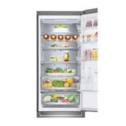 LG Kombinovaná chladnička | C (v rozsahu A až G) | Hrubý objem 419 l | 172 kWh/rok | LG Lineární kompresor | Multi Air Flow | LG ThinQ + WiFi | Door cooling | Metal Fresh, GBB72SAUCN