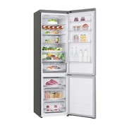 LG Kombinovaná chladnička | C (v rozsahu A až G) | Hrubý objem 419 l | 172 kWh/rok | LG Lineární kompresor | Multi Air Flow | LG ThinQ + WiFi | Door cooling | Metal Fresh, GBB72SAUCN