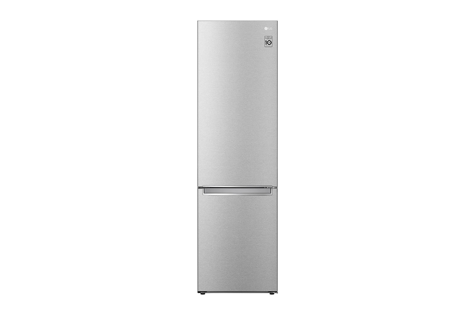 LG Kombinovaná chladnička LG | A-20% | Smart Invertorový kompresor| DoorCooling+™, front view, GBB92MBB3P