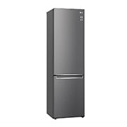 LG 384L DoorCooling+™ Kombinovaná chladnička, Černá/šedá, GBP62DSNCN1