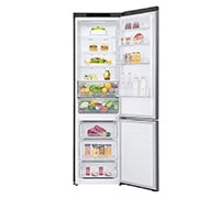 LG ﻿Kombinovaná chladnička | C (v rozsahu A až G) | Hrubý objem 419 l | 172 kWh/rok | LG Lineární kompresor | Multi Air Flow | Smart Diagnosis™ | Door cooling, GBP62DSNCN