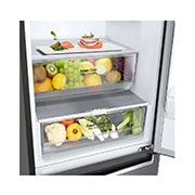 LG ﻿Kombinovaná chladnička | C (v rozsahu A až G) | Hrubý objem 419 l | 172 kWh/rok | LG Lineární kompresor | Multi Air Flow | Smart Diagnosis™ | Door cooling, GBP62DSNCN