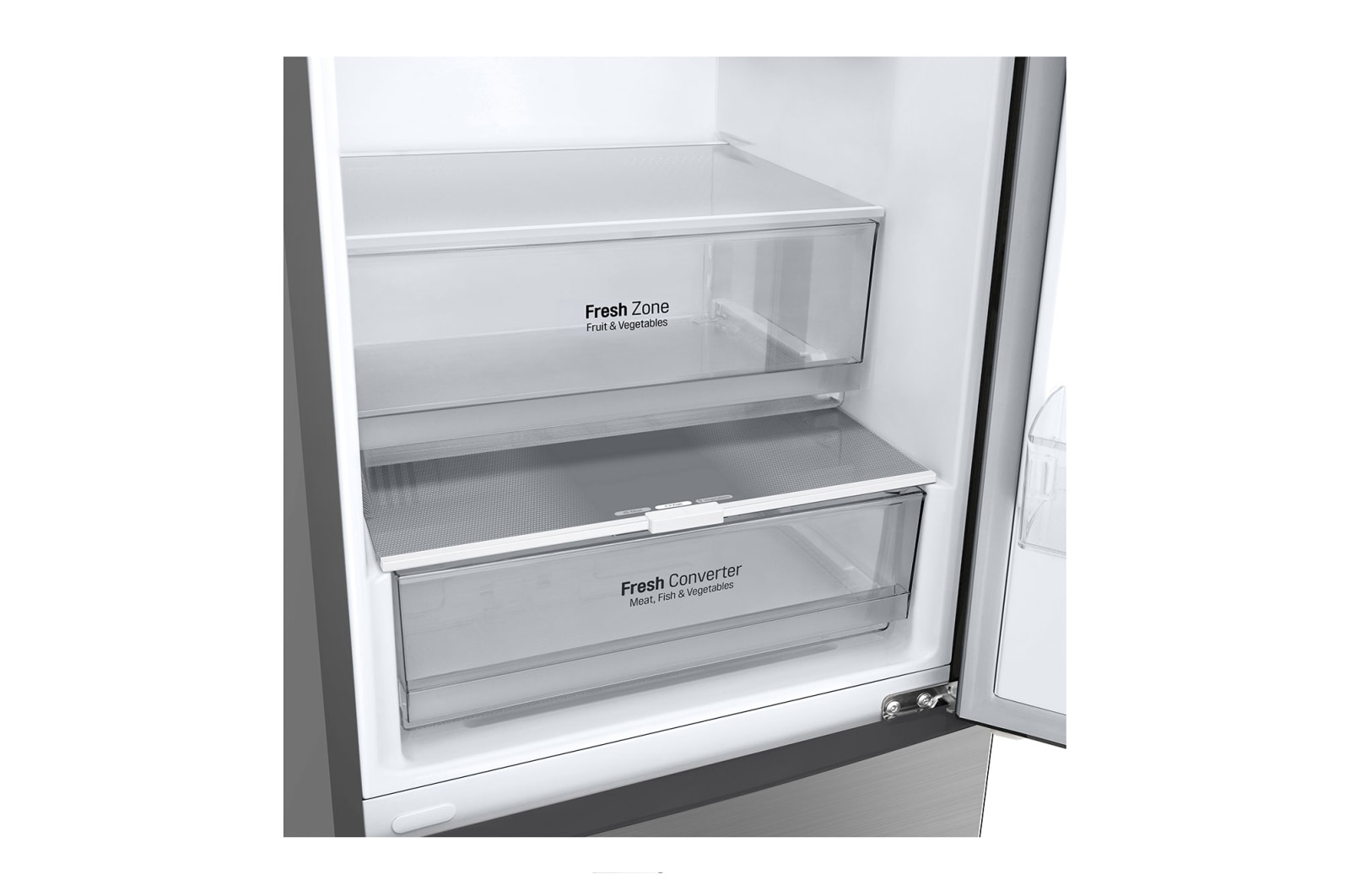 LG Kombinovaná chladnička LG | B | 384 l | Lineární kompresor | DoorCooling+™, GBP62PZTBC