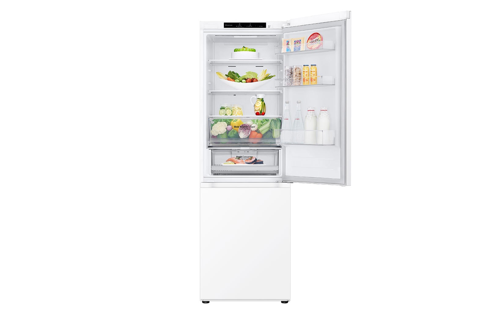 LG Kombinovaná chladnička LG | C | 344 l | Smart Invertorový kompresor | DoorCooling+™, GBV3100CSW